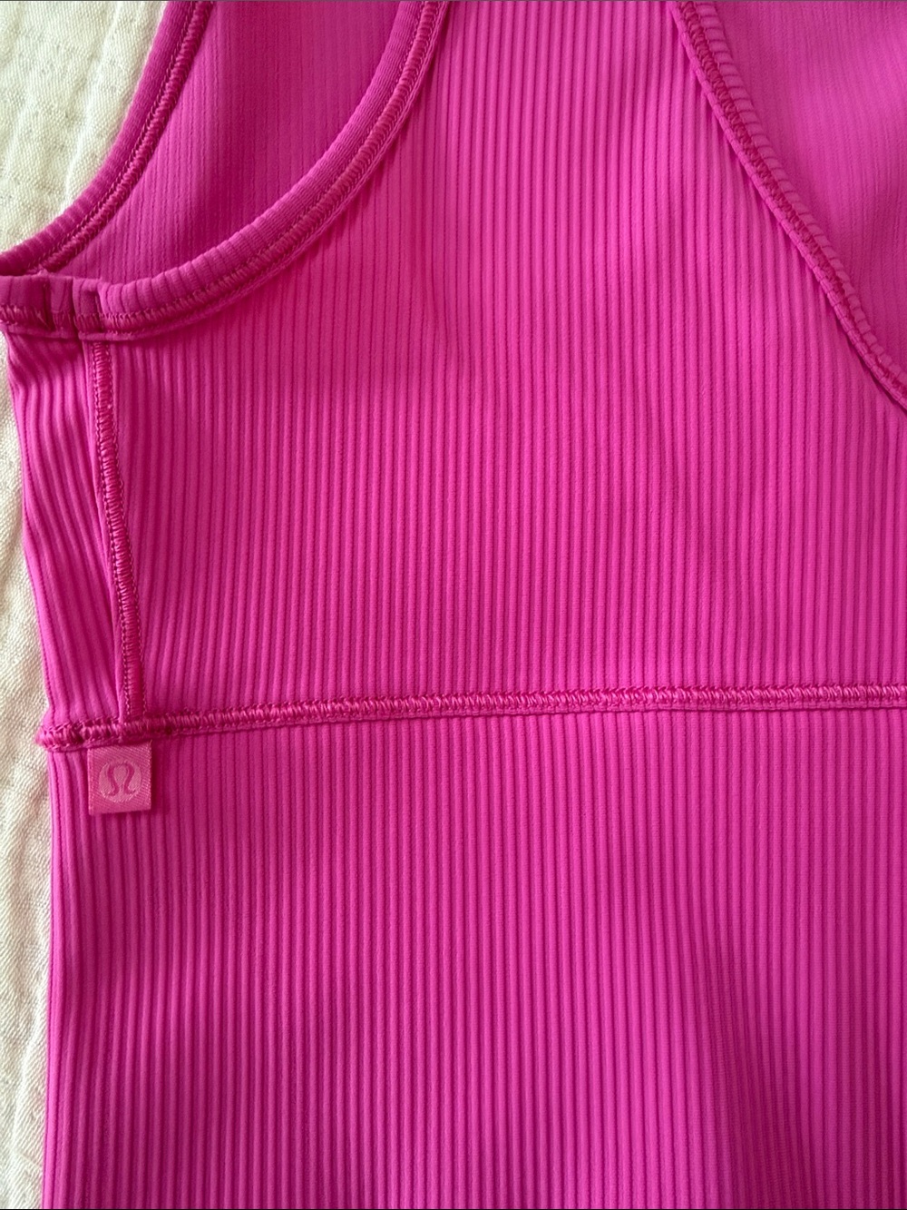 Lululemon Women’s power pivot tank Ribbed Reversible Tank Crop Top